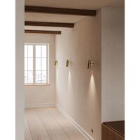 Patrone Recessed Wall Lamp Large Nickel Plated Brass