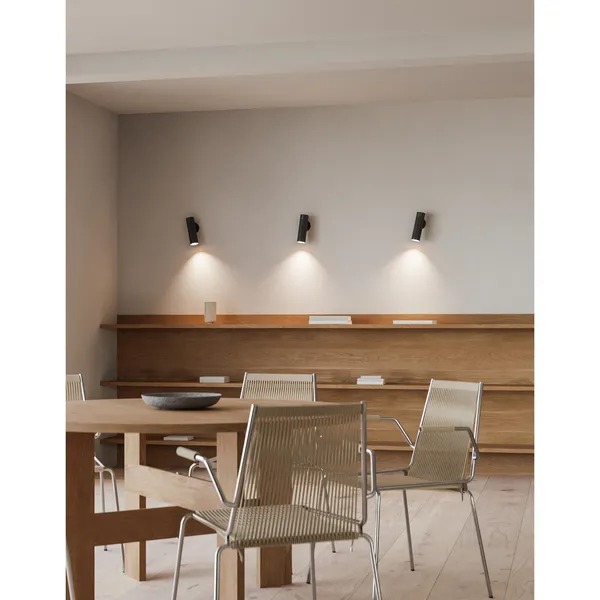 Patronen Wandlampe, Klein, Brüniertes Messing