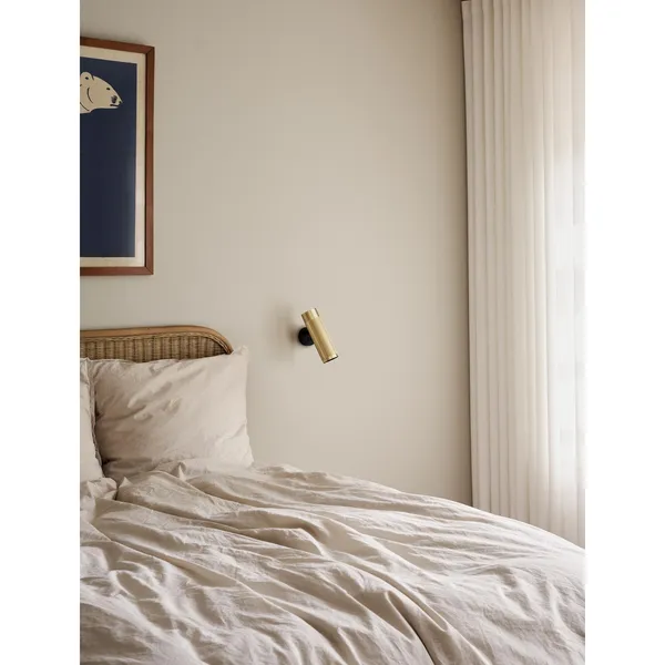 Cartridge Wall Lamp Brass