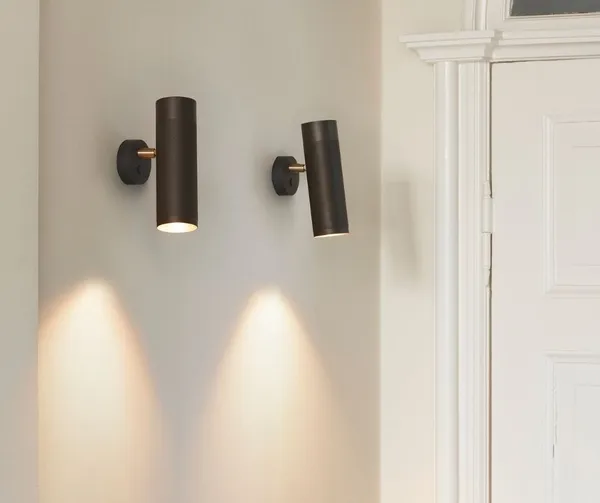 Cartridge Wall Lamp Burnished Brass/ Brass