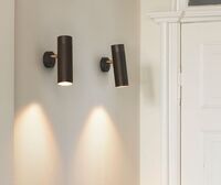 Cartridge Wall Lamp Burnished Brass/ Brass