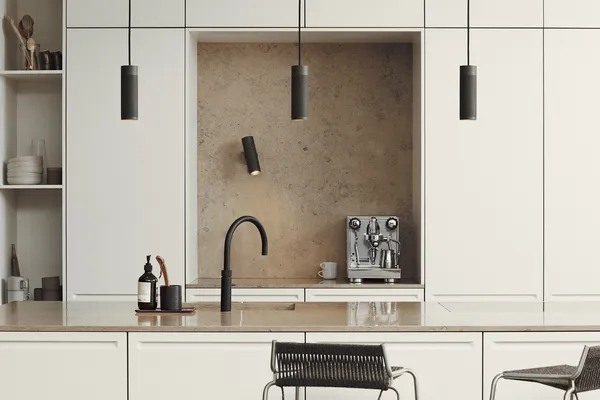 Cartridge Wall Lamp Burnished Brass/ Brass