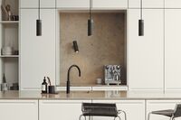 Cartridge Wall Lamp Burnished Brass/ Brass