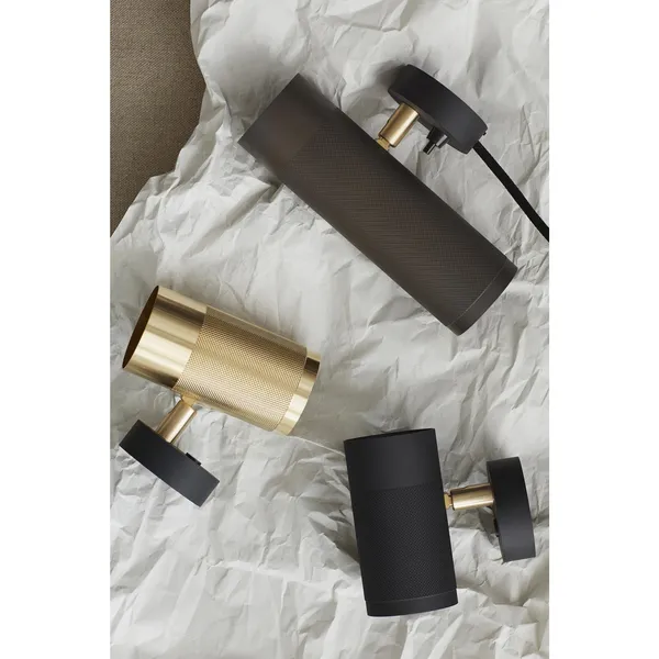 Cartridge Wall Lamp Burnished Brass/ Brass
