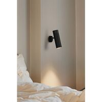 Patrone Wall Lamp Black Burnished Brass
