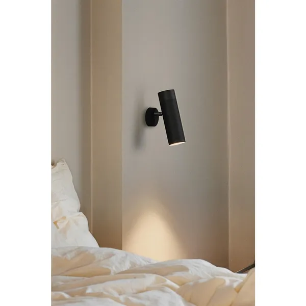 Patrone Wall Lamp Black Burnished Brass