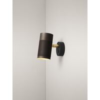 Patrone Wall lamp Small Burnished Brass/ Brass