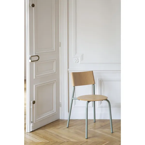 SSD Dining Chair Oak/Eucalyptus Grey