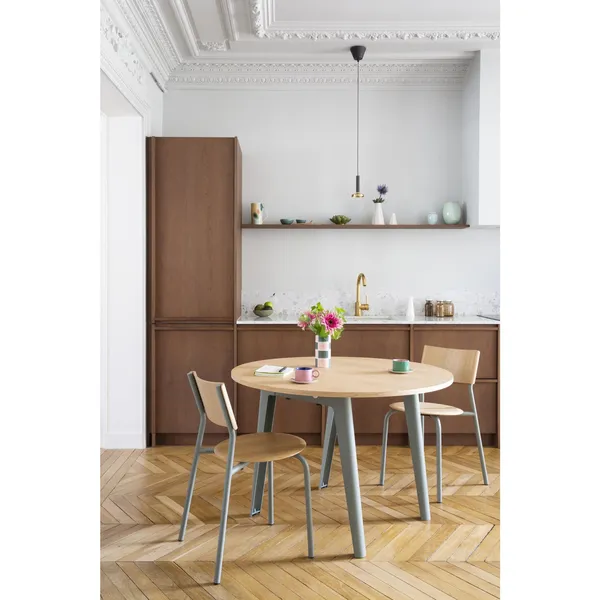 SSD Dining Chair Oak/Eucalyptus Grey