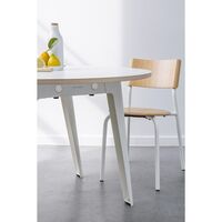 SSD Dining Chair Walnut/Graphite Black