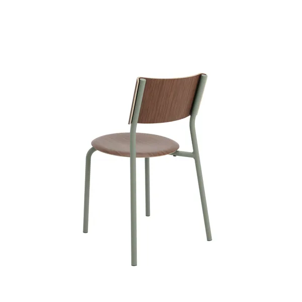 SSD Dining Chair Walnut/ Eucalyptus Grey