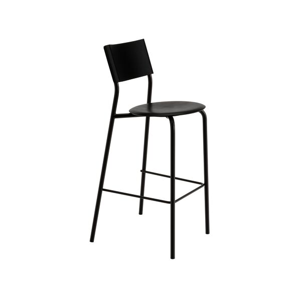 SSDr Taburete de Bar 75 cm Negro Grafito