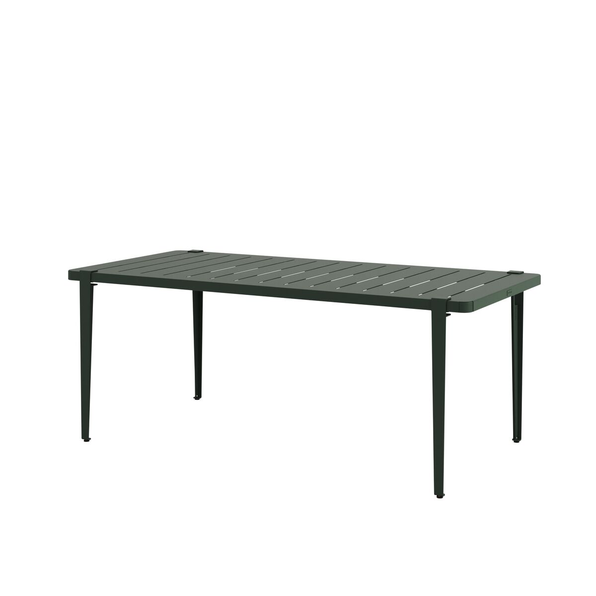 Midi Outdoor Tisch 190 x 90 cm Waldgrün