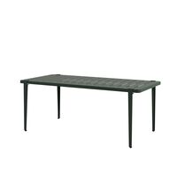 Midi Outdoor Tisch 190 x 90 cm Waldgrün