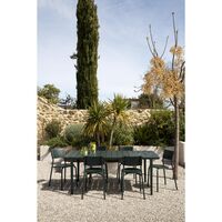 Midi Outdoor Tisch 190 x 90 cm Waldgrün