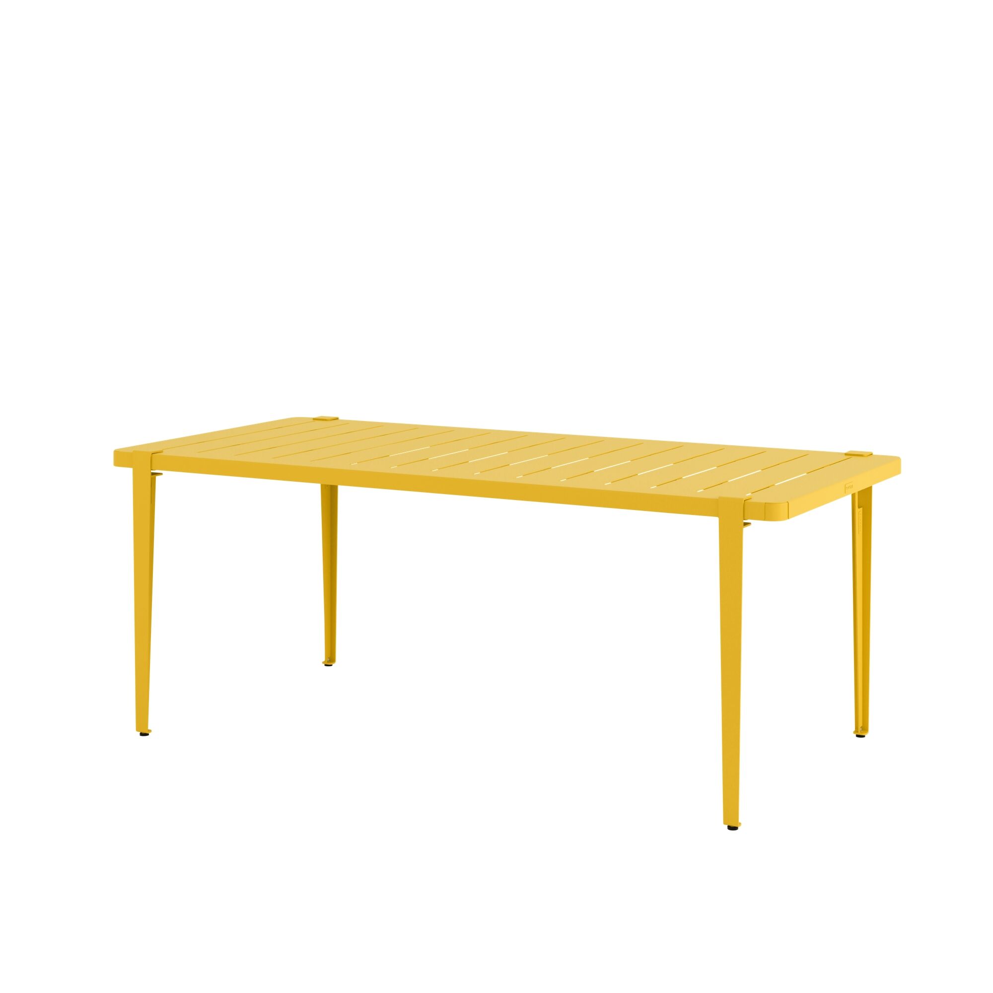 Midi Udendrs Bord 190 x 90 cm Sun Yellow