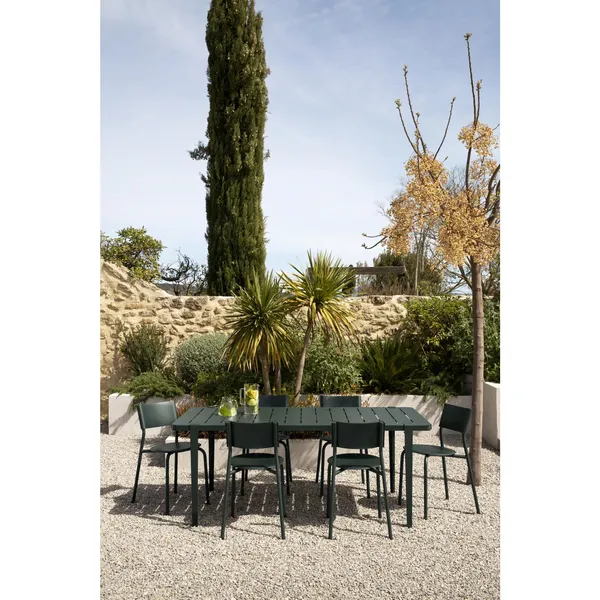 Midi Outdoor Table 190 x 90 cm Sun Yellow