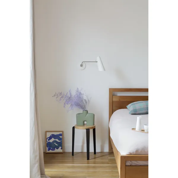 LOU Stool Oak/Graphite Black