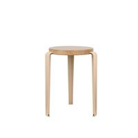 x Heju Lou Tabouret Chêne/Épicéa Beige