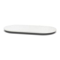 Table Top Oblong 100x50cm Recycled Plastic White