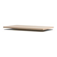 RECTANGLE L Bordplade 150x75 cm Egetræ
