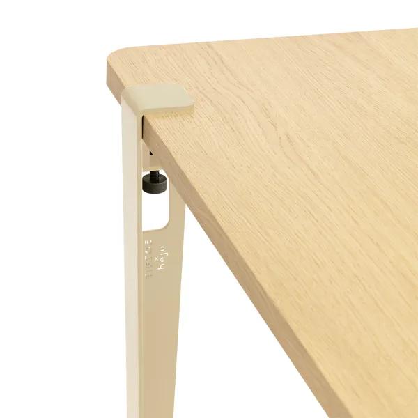 x Heju Legs For Dining Table/Desk/Console Table 75 cm Spruce Beige