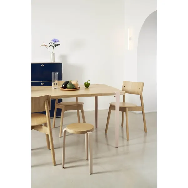 x Heju Legs For Dining Table/Desk/Console Table 75 cm Spruce Beige