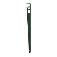 Midi Pied de Table d'Exterieur 75 cm Vert Forêt