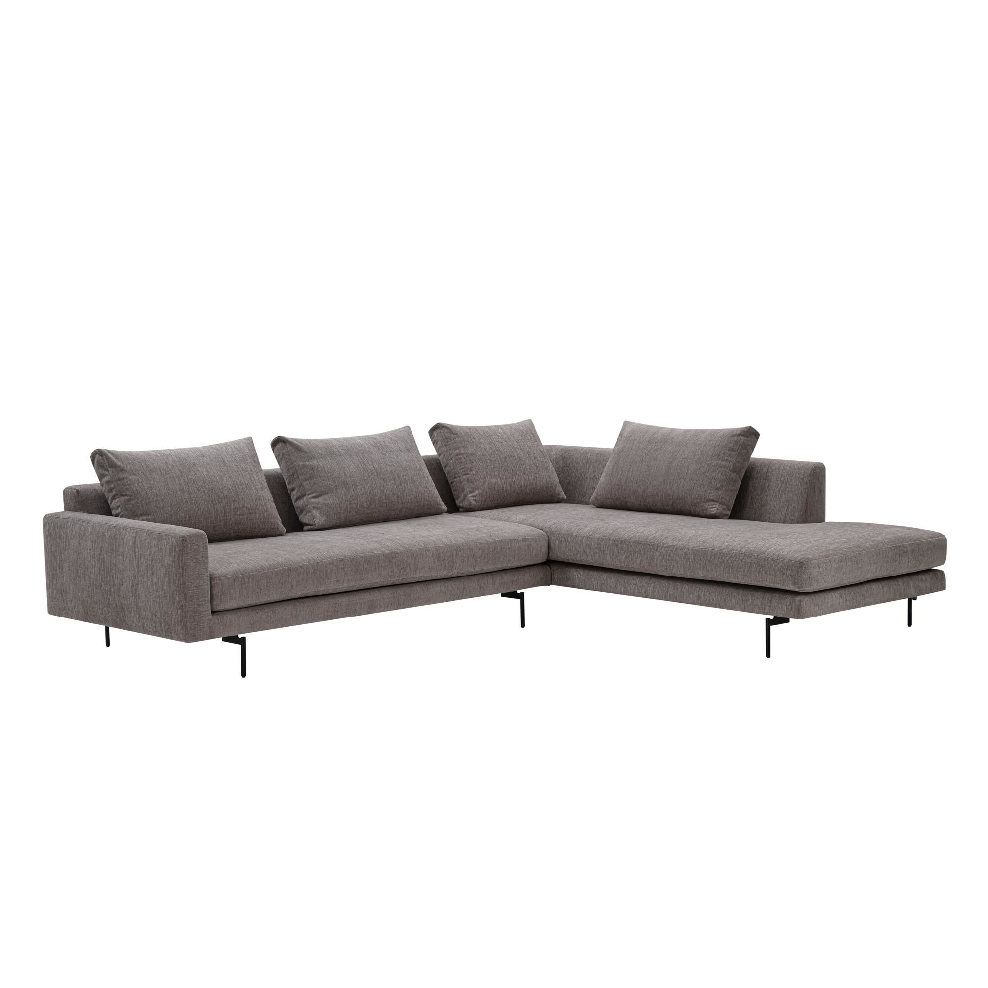 Edge V2 Modulsofa 11+33 Soft 3/Sort