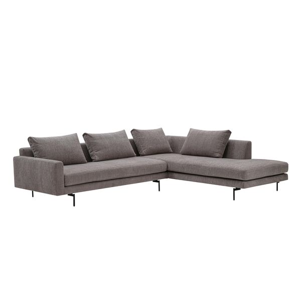 Edge V2 Modulsofa 11+33 Soft 3/ Schwarz