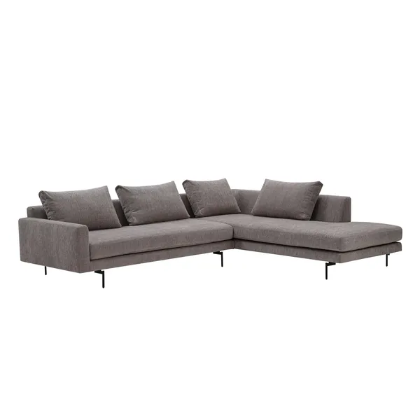 Edge V2 Modular Sofa 11+33 Soft 3/ Black