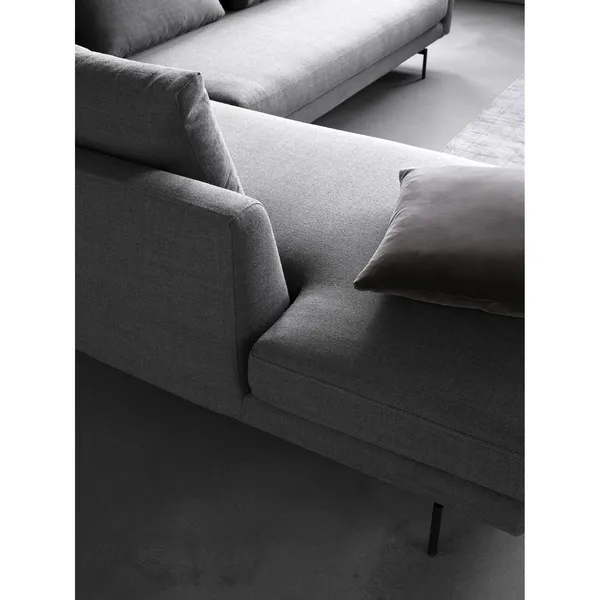 Edge V2 Modular Sofa 11+33 Soft 2/ Black