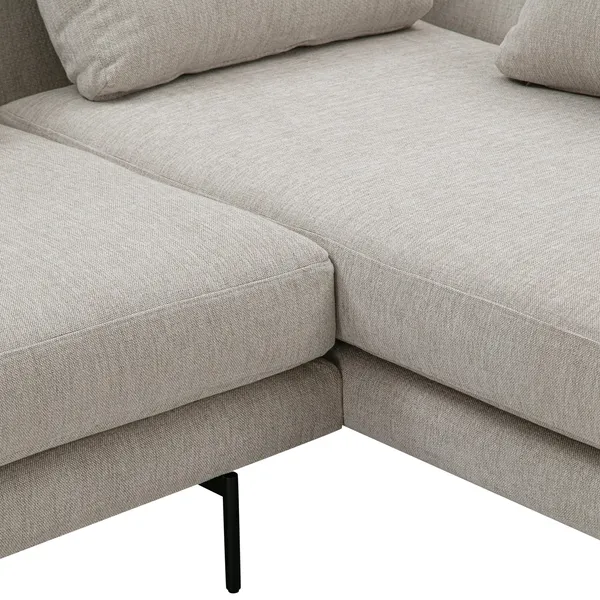 Edge V2 Modular Sofa 11+33 Soft 2/ Black