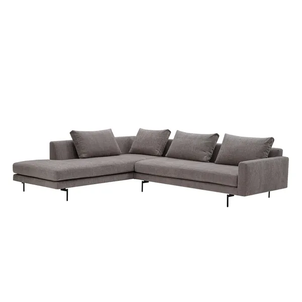 Edge V2 Modular Sofa 12+34 Soft 3/ Black