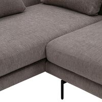 Edge V2 Modular Sofa 12+34 Soft 3/ Black