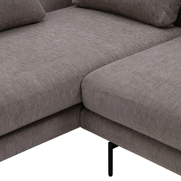 Edge V2 Modular Sofa 12+34 Soft 3/ Black