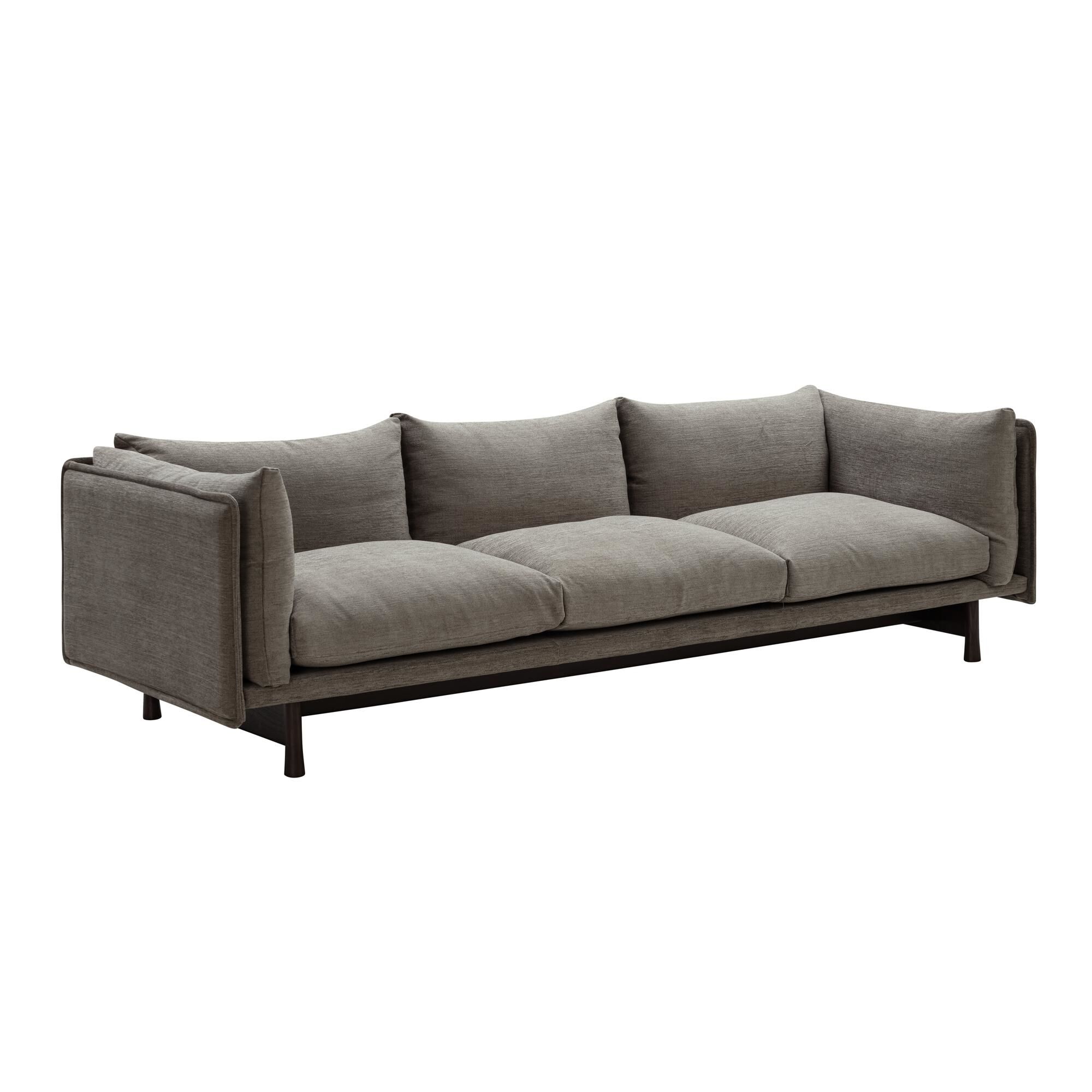 Kite Modulsofa 01 3 Str. Roco 08/Sort Bejdset Egetr