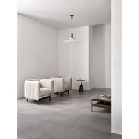 Kite Modulsofa 09 2,5-seater Roco 08/Sort Bejdset Egetræ