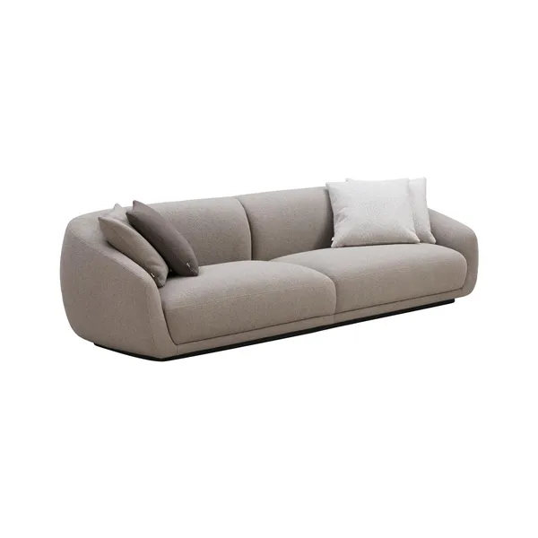 Montholon Sofa 3-seter Cuddle 04/ Sort Eik