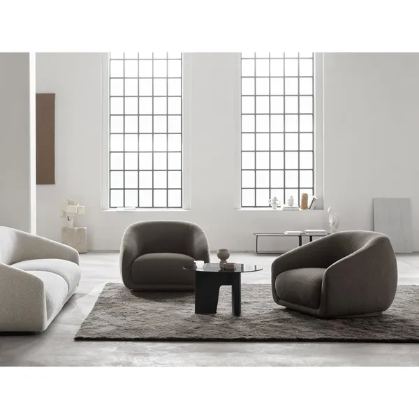 Montholon Sofa 3-seter Bosa 04/ Sort Eik