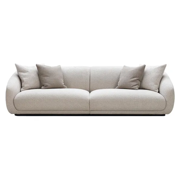 Montholon Sofa 3-seter Bosa 04/ Sort Eik
