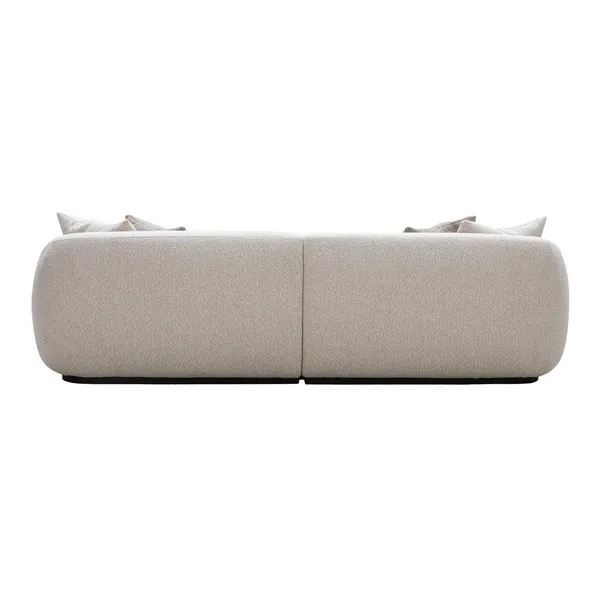 Montholon Sofa 3-seter Bosa 04/ Sort Eik