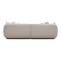 Montholon Sofa 3-seter Bosa 04/ Sort Eik