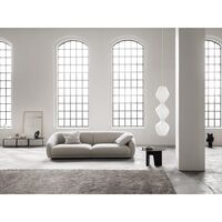 Montholon Sofa 2,5-Seater Cuddle 04/Sort Bejdset Egetræ