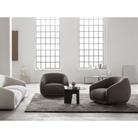Montholon Sofa 2,5-Seater Cuddle 04/Sort Bejdset Egetræ