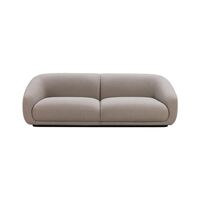 Montholon Sofa 2,5-Seater Cuddle 04/Sort Bejdset Egetræ