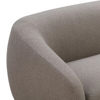 Montholon Sofa 2,5-Seater Cuddle 04/Sort Bejdset Egetræ