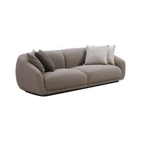Montholon Sofa 2,5-Seater Cuddle 04/Sort Bejdset Egetræ