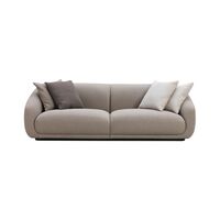 Montholon Sofa 2,5-Seater Cuddle 04/Sort Bejdset Egetræ