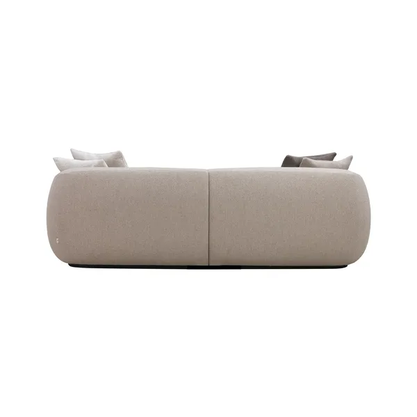 Montholon Sofa 2,5-Seater Cuddle 04/Sort Bejdset Egetræ